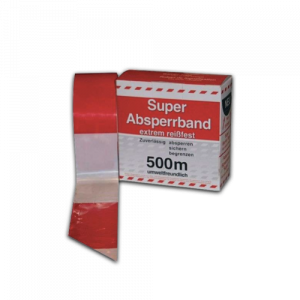 Absperrband rot weiß - 500m